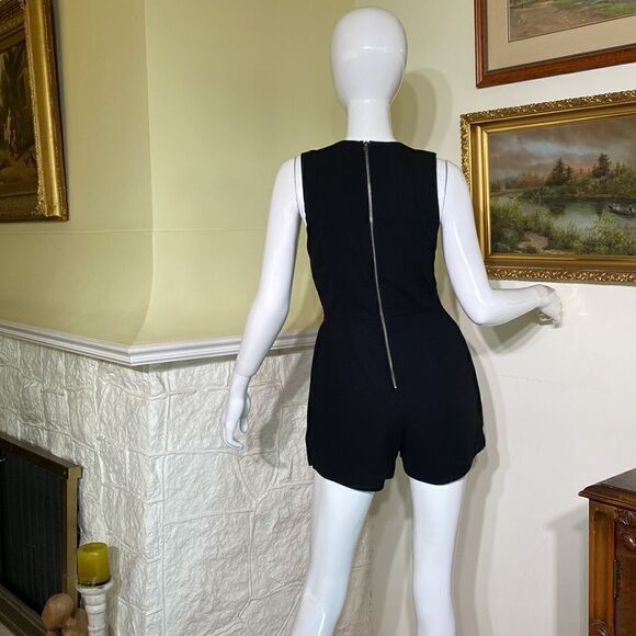 Abercrombie & Fitch Skort Romper Black - Picture 8 of 14